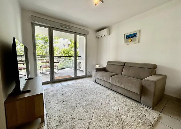 2 Pieces Avec Terrasse Et Garage A - Fr-1-252-201 Lägenhet Antibes